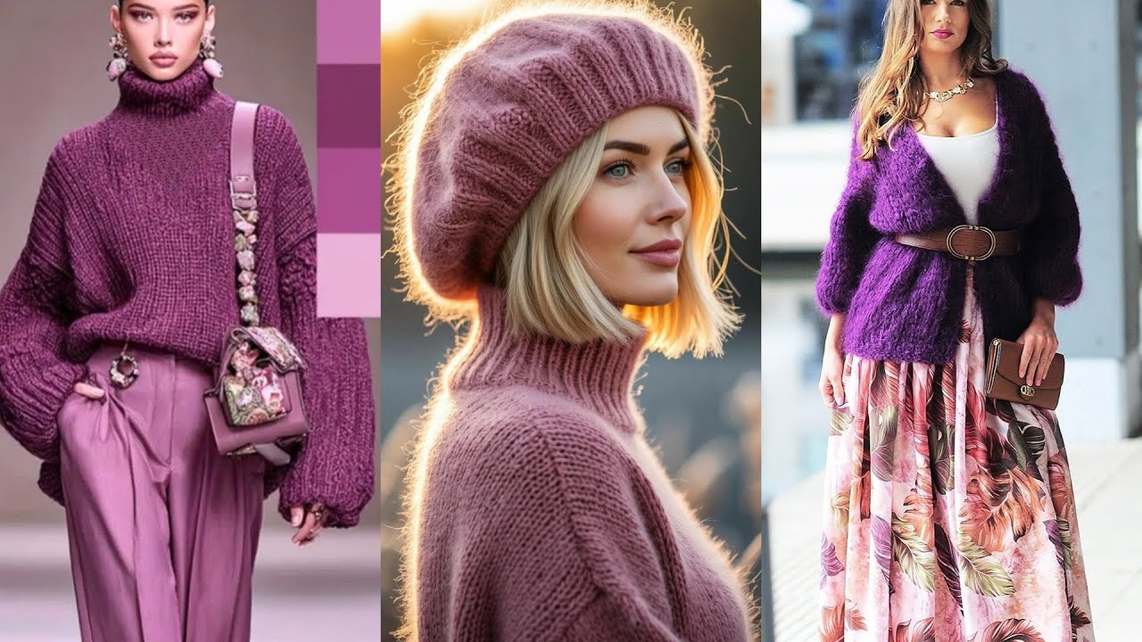 ВЯЗАНЫЕ ТРЕНДЫ 2026 💕В ЖЕНСКОМ ГАРДЕРОБЕ💕 ВЯЗАНЫЕ СВИТЕРА ПУЛОВЕРЫ ПЛАТЬЯ КАРДИГАНЫ