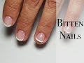 КОРРЕКЦИЯ ОБГРЫЗАННЫХ НОГТЕЙ | Bitten nails/ Problem cuticle