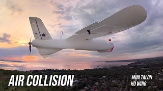 AIR COLLISION | CRASH | MINI TALON vs HD WING