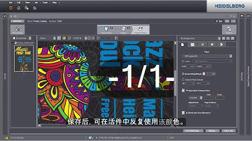 用 Prinect DFE 处理专色.