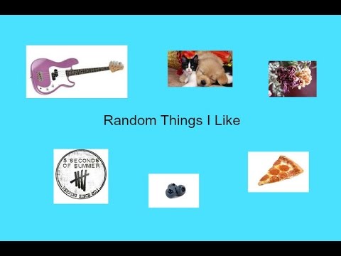 Random Things I Like - YouTube