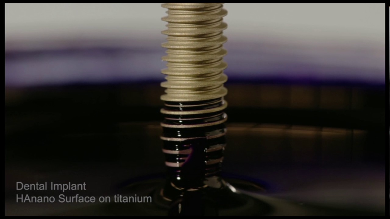 Wettability of dental implant YouTube