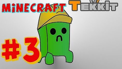 Tekkit Part 3 - Rubber Trees and Caving