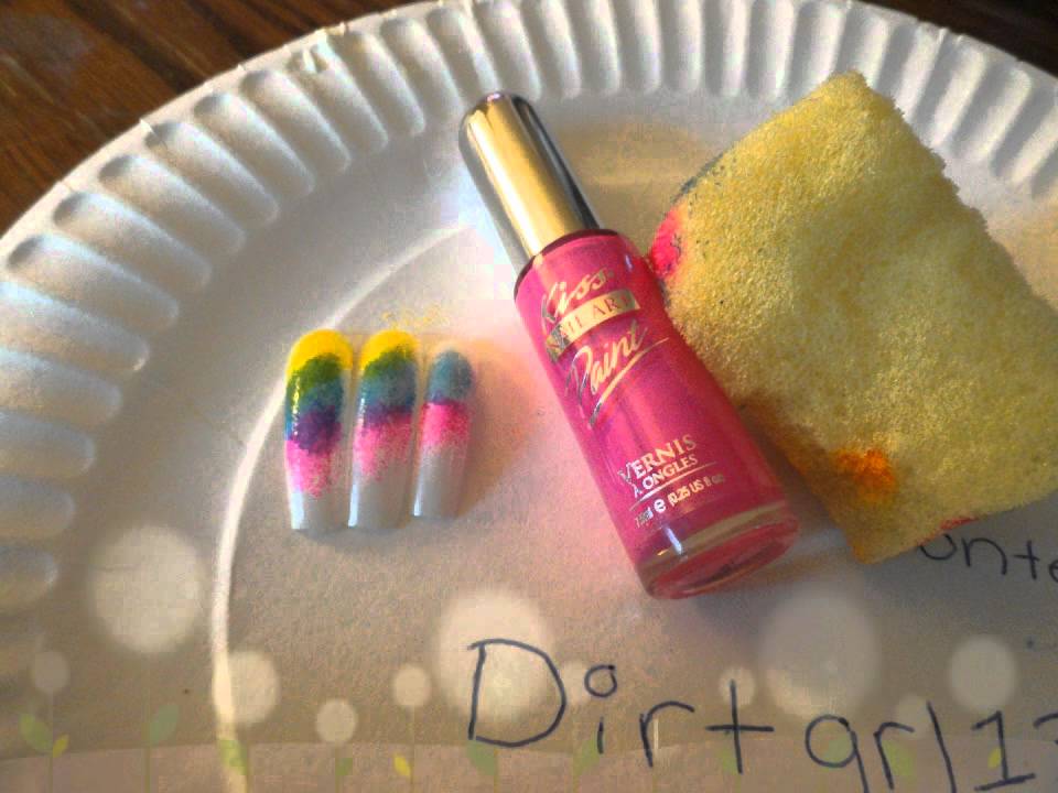 My entry to miss80million nail art contest