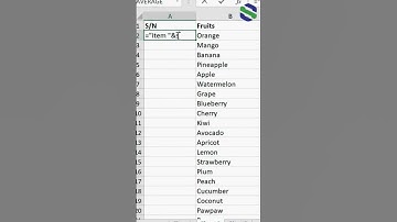 Adding Prefix to your Sequence number #excelfunctions #excelsolutions #exceltips #datamanagement