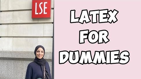 🌿LaTeX for Dummies (Who Are Tired & Just Want ChatGPT To Do It 😭)🌿