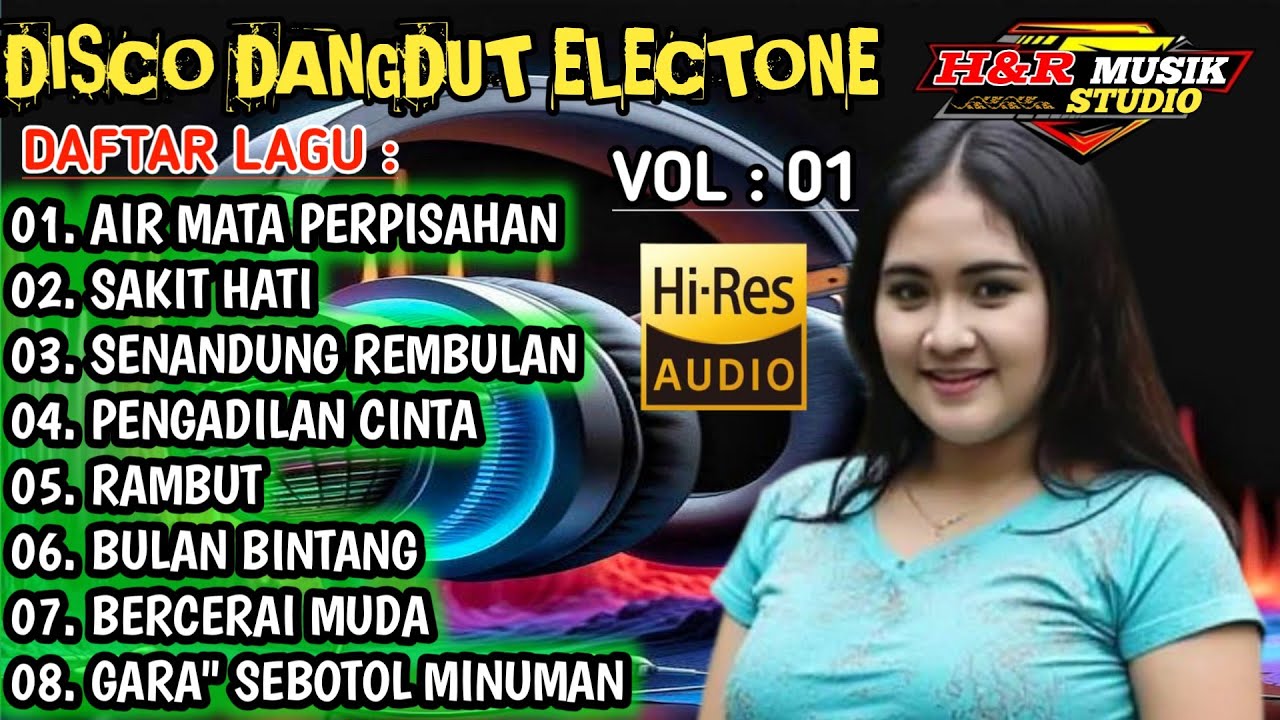DISCO DANGDUT H&R 2025 - KOLEKSI LAGU DANGDUT PILIHAN BASS MANTAP!!!