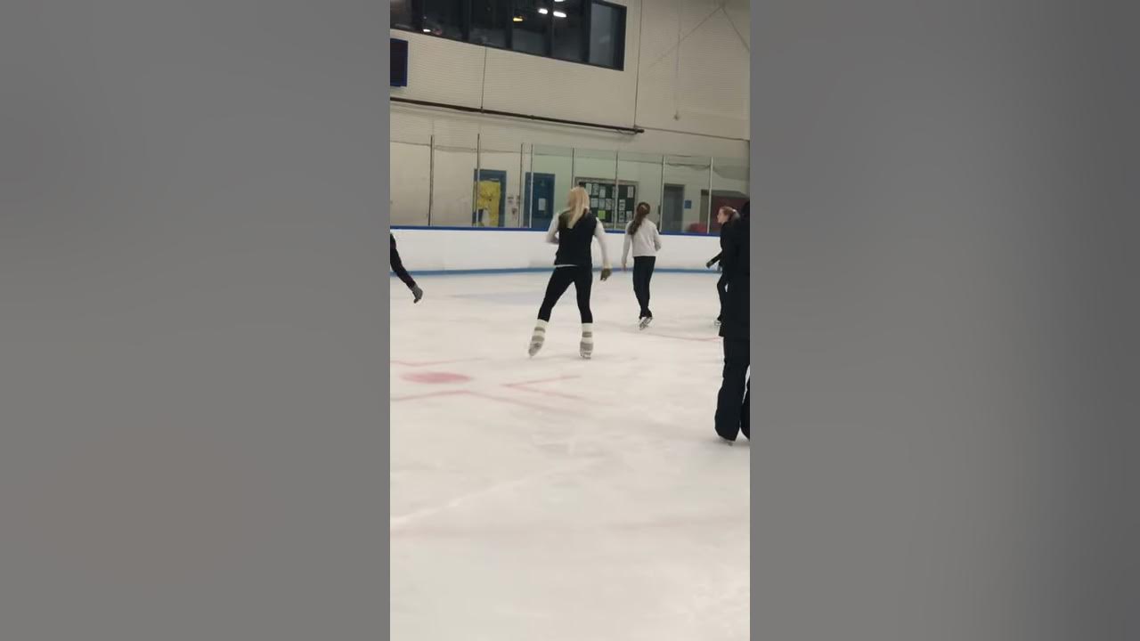 FLEXAFIT axel Jump Breakdown on ice YouTube