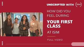 How Did You Feel During Your First Class At ISIM | Unscripted With ISIM | Image Consulting Course