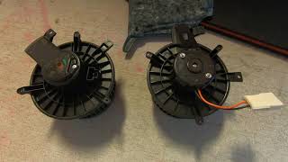 Blower Motor Replacement 2015 Dodge Challenger