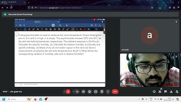 Week 10 Live Interactive Session (NPTEL Course : Thermodynamics)