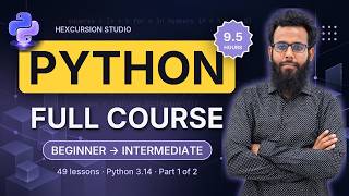 Python Full Course — Beginner to Intermediate