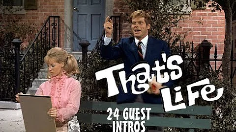 That's Life (1968) 24 Guest Star Intros!