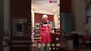 Natalie Nunn Twerking and Drinking on Instagram