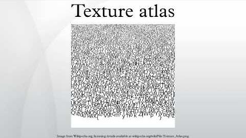 Texture atlas