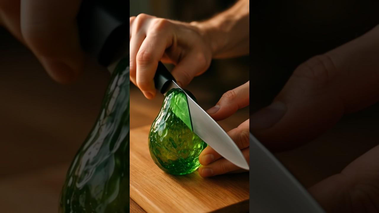 Satisfying Avocado Cutting ASMR 🥑 | Crisp Slicing Sounds for Sleep & Relaxation 