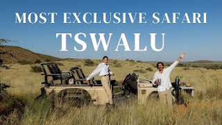 South Africa's most exclusive and secluded safari lodge - Tswalu Kalahari