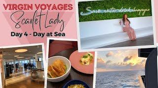 Virgin Voyages Scarlet Lady | Day 4 - Day at Sea | Exploring the Ship | Scarlet Night screenshot 3