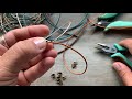 Attaching Crimp Ends on Leather Cord - Vintaj DIY Jewelry