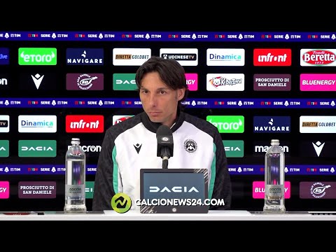 Conferenza stampa Cioffi pre Udinese-Sampdoria: “Sampdoria? Dobbiamo confermarci”