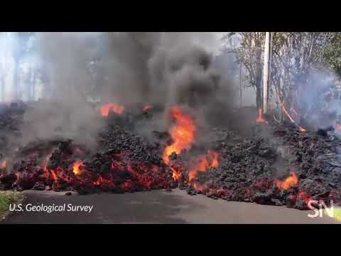 Hawaii's Kilauea volcano spews lava through Leilani Estates | Science News