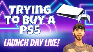 Attempting to Buy the PS5 from Walmart - PlayStation 5 Launch Day