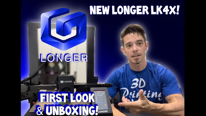 Longer LK4 X 3D printer unboxing & set up. First look LK4 X with direct drive & ABL + intro pricing