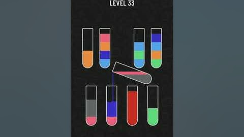 Water Sort Puzzle Level 33 | Level 33