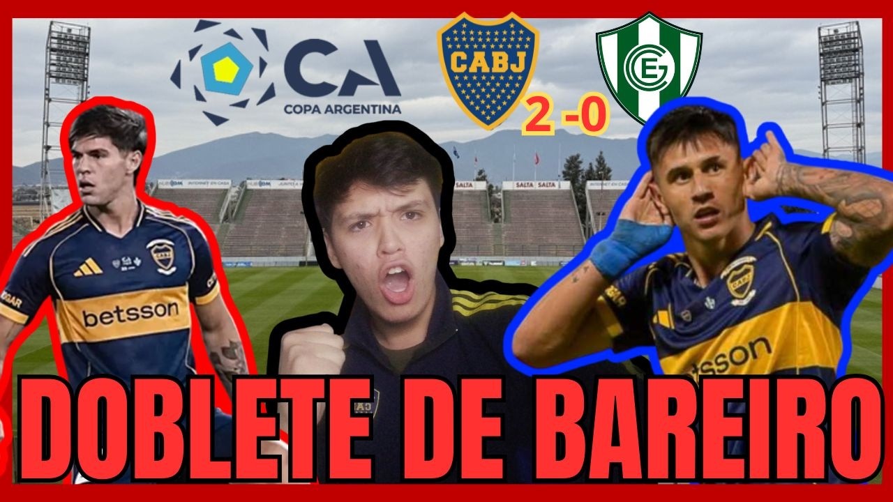 REACCIÓN DE UN HINCHA 🔵🟡 BOCA 2 0 GIMNASIA CHIVILCOY ¡DOBLETE DE BAREIRO!