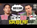 Does POKER TROLL have 69o just to BAD BEAT Garrett Adelstein? ♠ Live at the Bike!