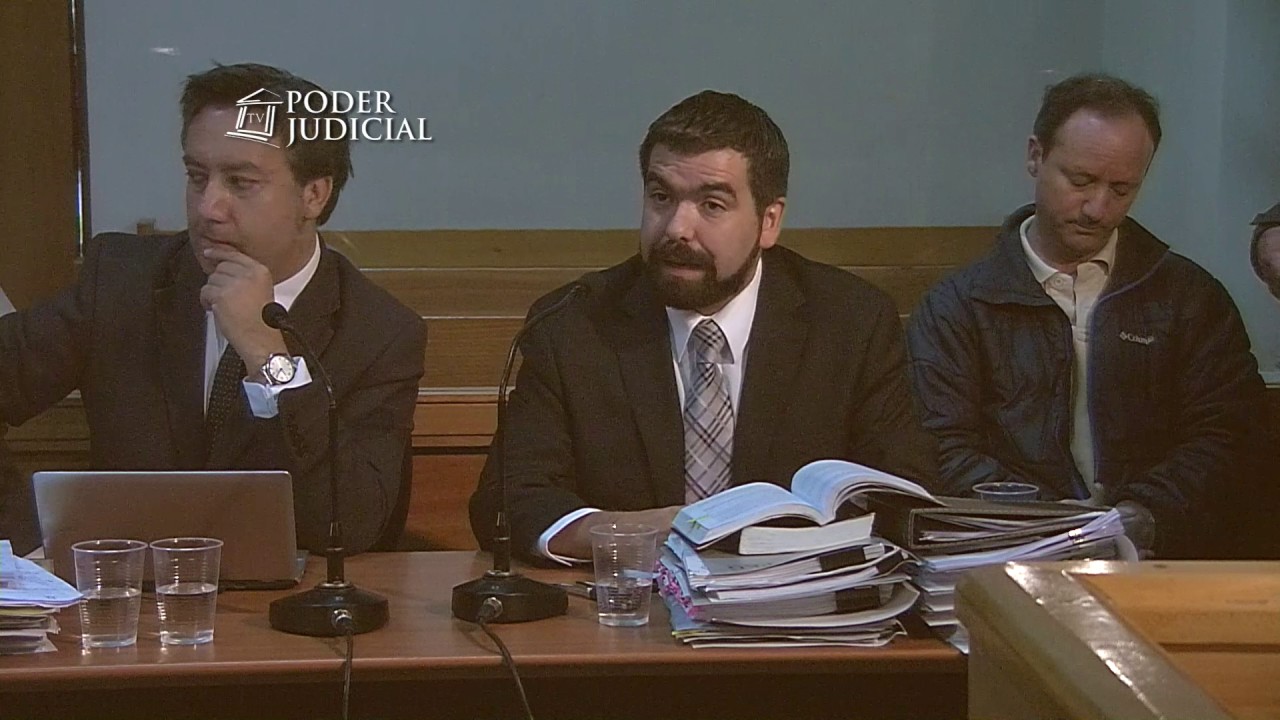 Audiencia preparatoria de juicio oral por parricidio contra Jaime Anguita.  4 abril 2017 (1)