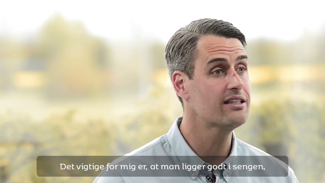 Lars Krogh Jeppesen om sit valg af Dunlopillo