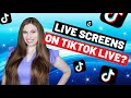 Can You Share A Live Screen On TikTok? (And Other Social Media Q&A)