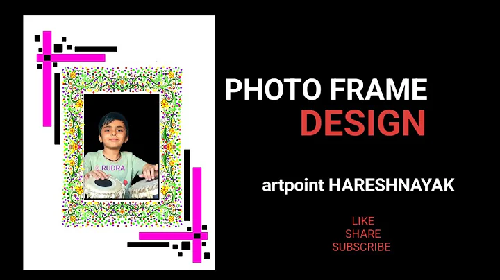 DRAWING - 2 ll PHOTO FRAME ll APRIL-25 ll AIRPORT SCHOOL AHMEDABAD ll artpoint HARESHNAYAK