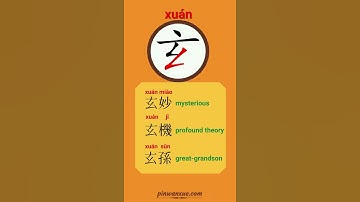 Where does chinese character 玄 come from | Learn chinese character by easy draw