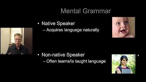 Grammar, Grammar, Grammar