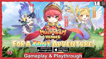 Mushroom N Heroes RPG Gameplay Android / iOS