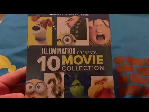Illumination 10 Movie Collection Blu-Ray Unboxing