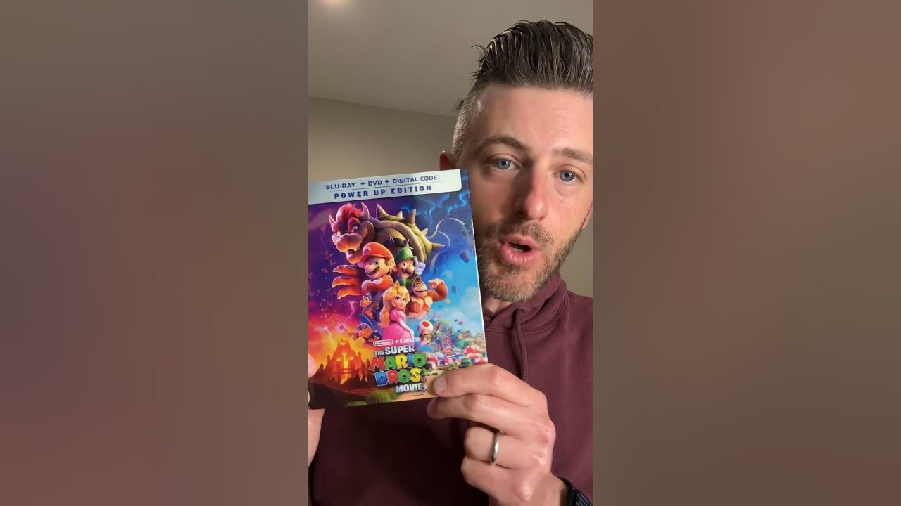 Unboxing EXCLUSIVE Limited Edition The Super Mario Bros. Movie 4K Star Tin  Blu-Ray! 