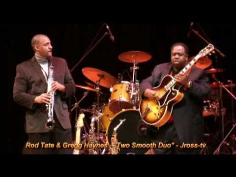 James Ross @ " Smooth Duo" - Rod Tate (Saxophone) - Gregg Haynes (The Happy Guitar) - Jross-tv