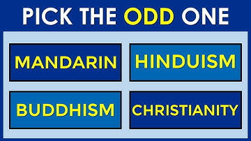 CAN YOU FIND THE ODD ONE OUT? 96% CANNOT! #challenge 20