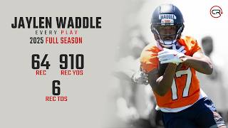 Jaylen Waddle 2025 Highlights | Every Target and Catch