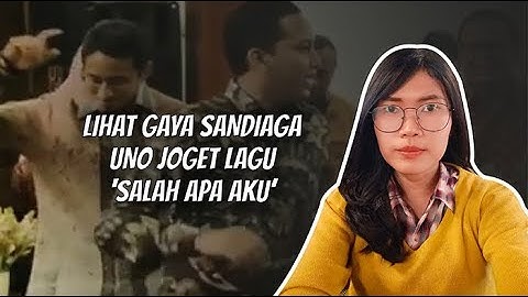 WOW TODAY: Viral Sandiaga Uno Joget Lagu 