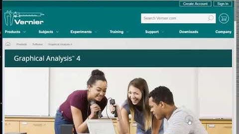 Using the Vernier Graphical Analysis App