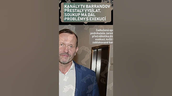 Kanály TV Barrandov přestaly vysílat, Soukup má dál problémy s exekucí