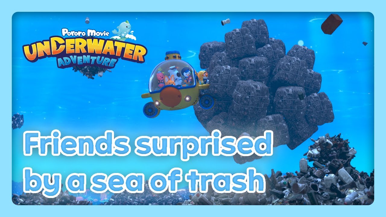 🌊 Underwater Adventure | Friends surprised by a sea of trash 😱