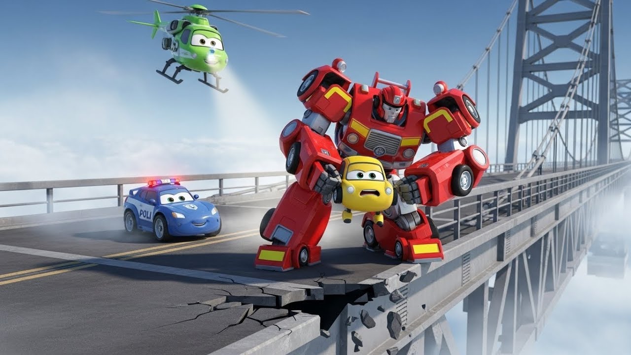 Blind Spot Danger! Traffic Safety for Kids | Robocar POLI Rescue & Safety Tips