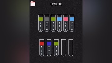 Water sort puzzle level 188