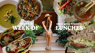 WEEK OF LUNCHES meal prep edition // balanced & vegan // by Justcallmeflora 6,975 views 5 months ago 9 minutes, 44 seconds