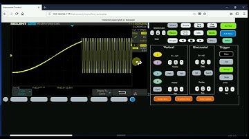 Updated SDS1004X-E Web Control: Very Fast Web Interface